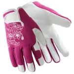 Manufacturer Leather Gardening Gloves Safety Pruning Yardwork Gloves Customized Printing