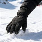 Premium Fleece-Lined Waterproof Ski Gloves