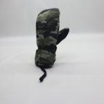 STOMP Camo Ski Mittens, Waterproof Windproof Insulated Winter Snow Mittens for Youth & Kids, Reinforced PU Palm