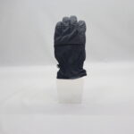 Dark Gray Ski Gloves Waterproof Windproof Thermal Insulated Winter Snowboard Gloves with Drawstring Cuff for Men Women