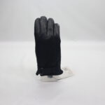 Men's Genuine Leather Winter Gloves, Warm Full Finger Dress Leather Gloves with Adjustable Wrist Strap for Driving Daily Outdoor Use