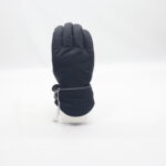 Black Waterproof Touchscreen Ski Gloves, Insulated Winter Snow Gloves with Adjustable Drawstring Cuff, Anti-slip Palm for Skiing Snowboarding Outdoor Sports